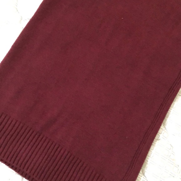 Oversized Burgundy turtleneck sweater red dress 🔥 - Picture 6 of 6